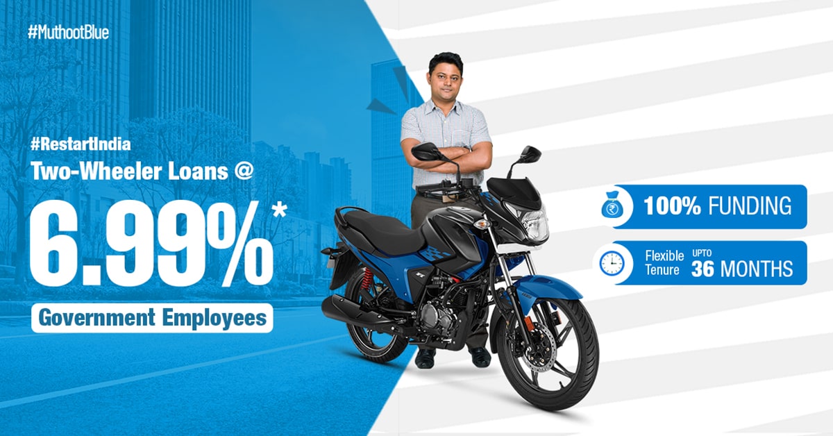 Restarting India with Two-Wheeler Loans Designed Especially for Government Employees