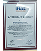 iFEEL – Certificate of Gratitude, 2015:Muthoot Fincorp