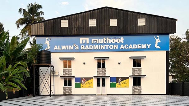 Muthoot Pappachan Group, along with Alwin Francis, sets up badminton academy in Kochi